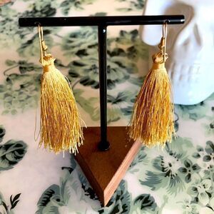 💥Golden Boho Tassel Earrings